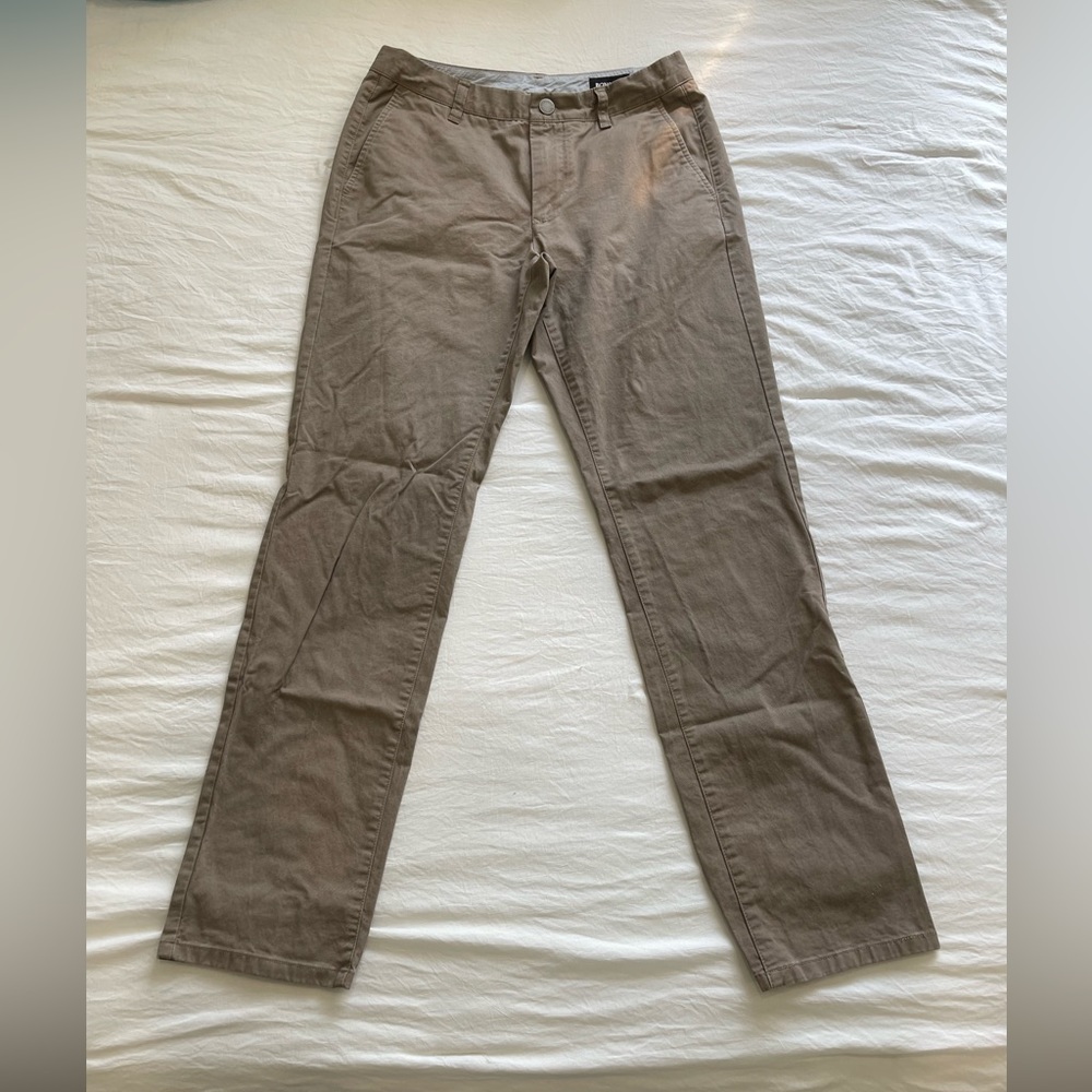 Bonobos khaki stretch washed chino 30x32